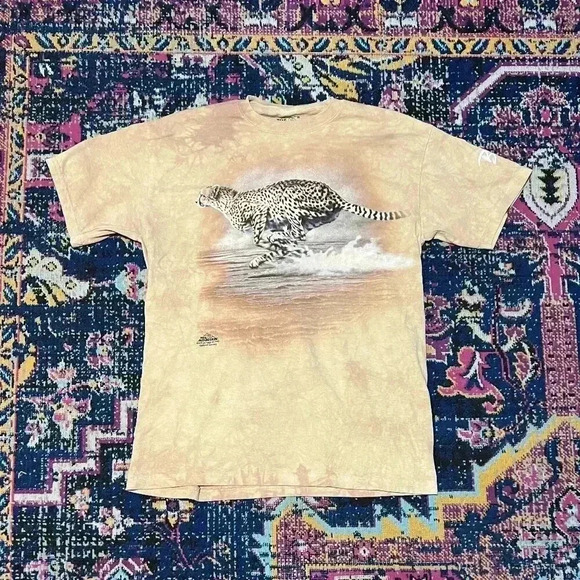 Vintage The Mountain Busch Gardens Tampa Cheetah Hunt 2011 Size Medium - Picture 1 of 2